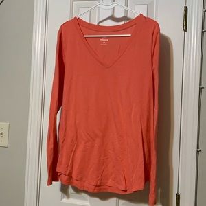 Long Sleeve Coral Tee